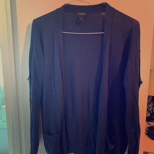 Navy blue cardigan